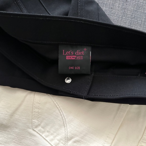 Three pants combo for sell. Style:fit/ Two Black+one White - Picture 7 of 8